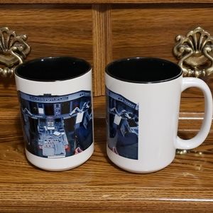 Airplane cockpit mug